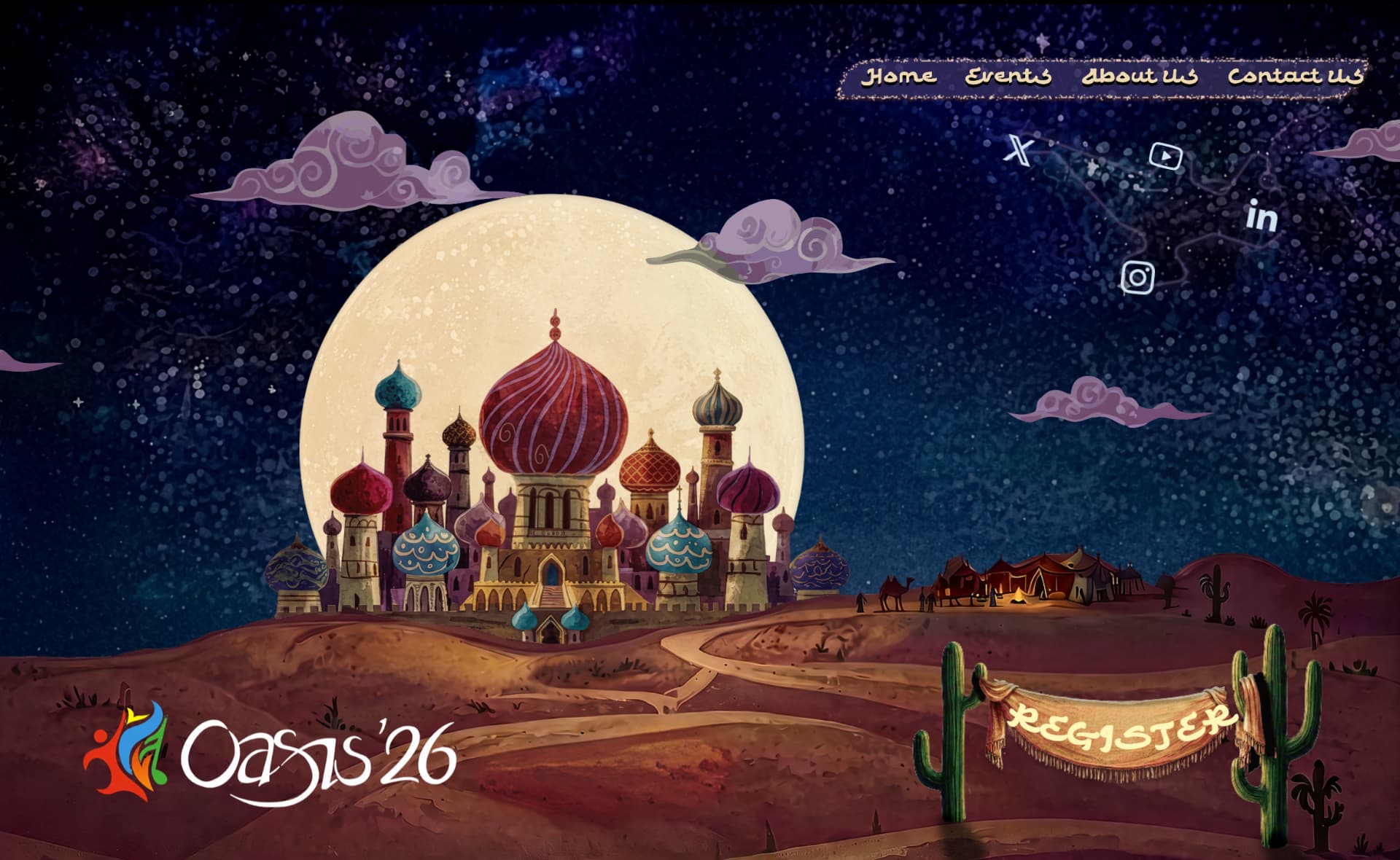 OASIS ’26 banner